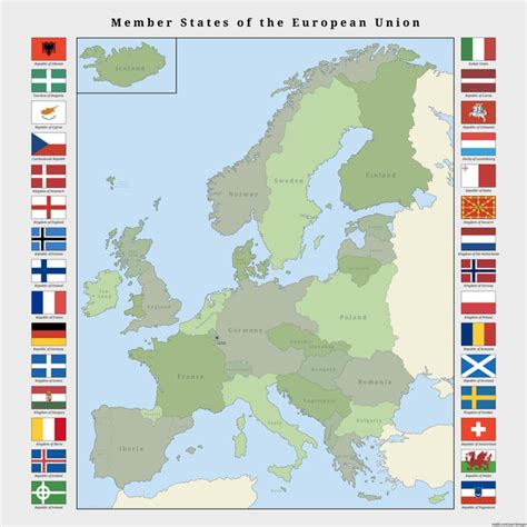 Member States Of The European Union Alternate History Imaginary Maps