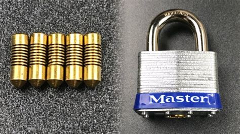 656 Master Locks Unusual “universal Pin” Mechanism Youtube