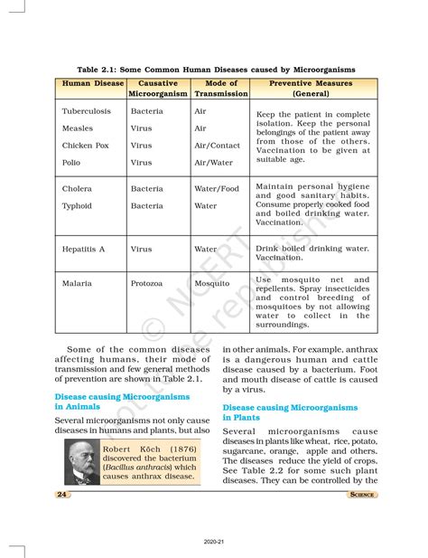 Microorganisms Friend And Foe Ncert Book Of Class 8 Science