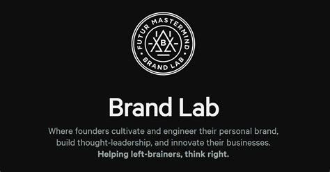 Brand Lab The Futur