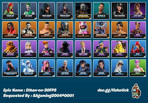 Full Access Fn Account With 32 Skins