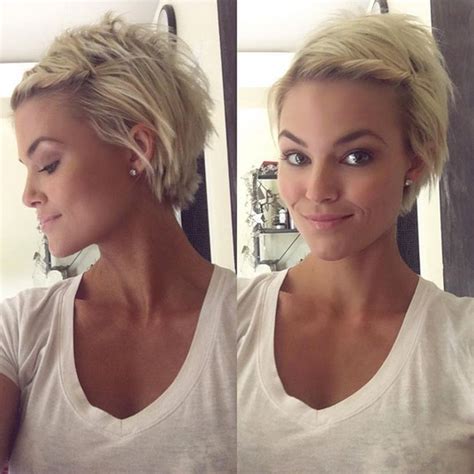 Cool Short Pixie Blonde Hairstyle Ideas Growing Out Short Hair