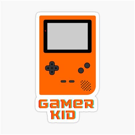 Gamer Kid Sticker For Sale By Catstokes44 Redbubble