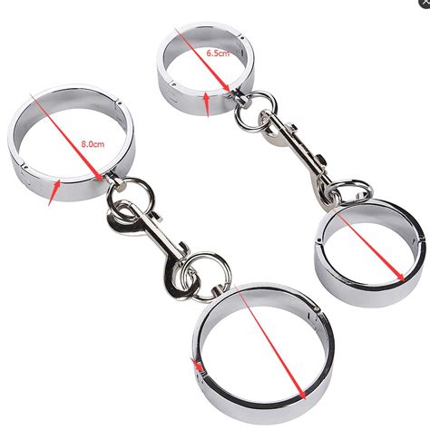 Buy Smooth Alloy Metal Handcuffs Bondage Sex Toys