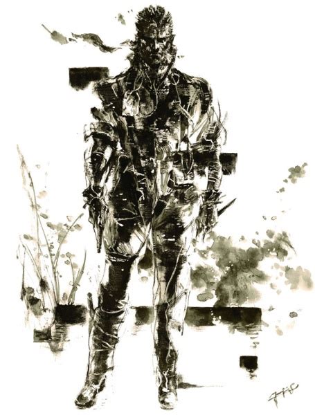 Metal Gear Solid 3 Snake Eater Hd Edition Concept Art
