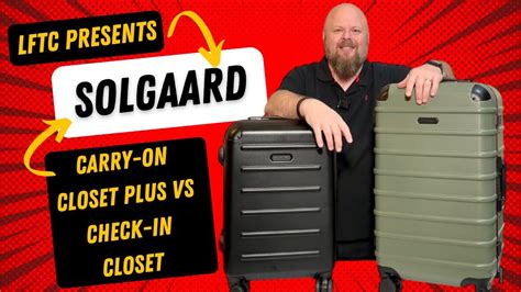Lftc Presents Solgaard Carry On Closet Plus Vs Check In Closet Youtube