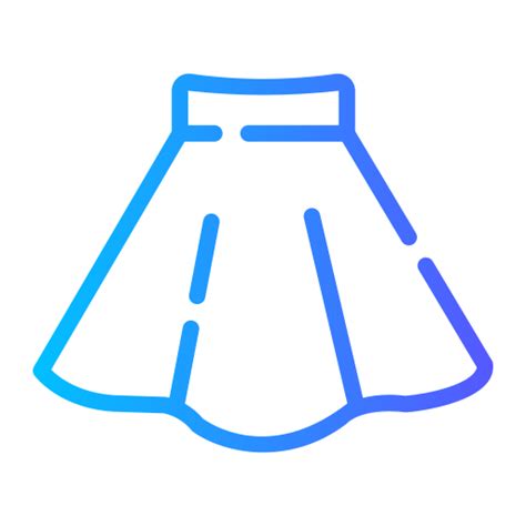 Mini Skirt Generic Gradient Icon