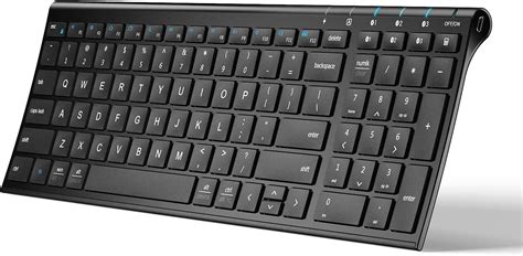 Iclever Bk10 Rechargeable Full Size Bluetooth Keyboard For Mac And Windows