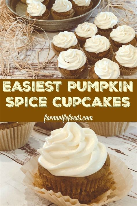 Easy Pumpkin Spice Cupcakes Are A Quick Way To Get A Pumpkin Fix We All
