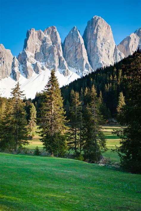 Dolomite Mountains In Northern Italy Stock Photo Image Of Nature