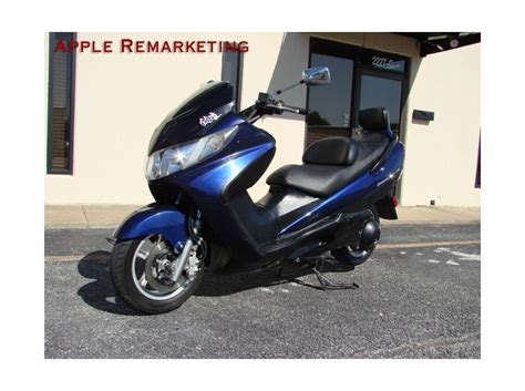 Available in 400cc and 650cc versions, the burgman 400 has been upgraded for '07 with a tweaked. 2005 Suzuki Burgman 400 Motorcycles for sale