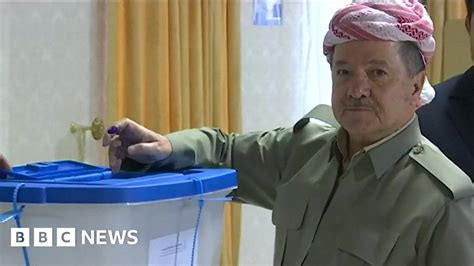 Iraqi Kurdish Leader Our Right To Seek Independence Bbc News