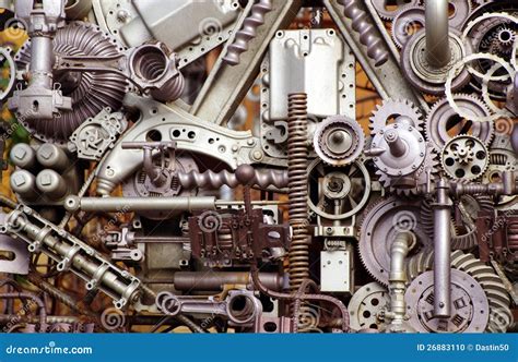 Machine Parts And Pieces Stock Photo Image 26883110