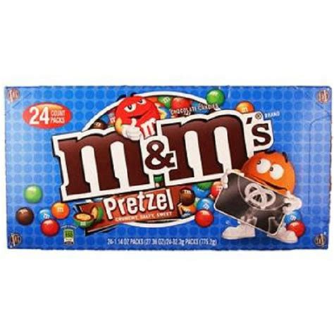 Product Of Mandm Pretzel Chocolate Count 24 114 Oz Chocolate Candy