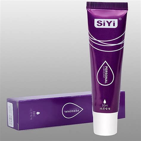 siyi 50ml soft intimate lubricants for sensitive skin anal lubricant water based sex lube for