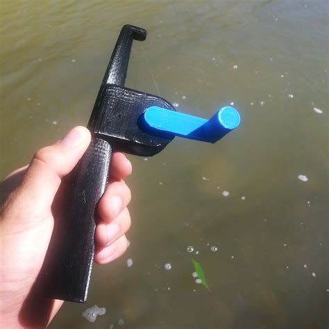 Man Catches A Fish On This Fully 3d Printed Fishing Rod And Reel
