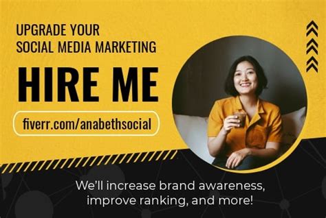 Free Social Media Marketing Fiverr Banner Template
