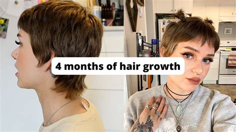 Shaved Head 4 Month Grow Out Update And How Ive Been Styling It Youtube