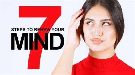 7 Steps To Renewing Your Mind 🤩 Motivational Mentalhealth Motivation