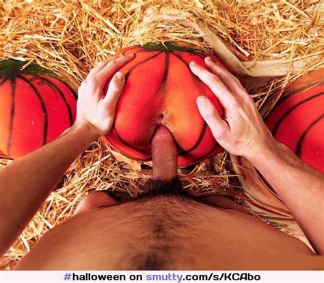 Halloween Bodypainting Pumpkin Fucking Smutty