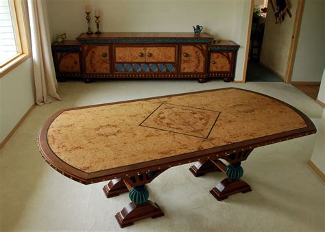 Find a dining table that fits your style today! Handmade Custom Dining Table by Third Street Studios ...