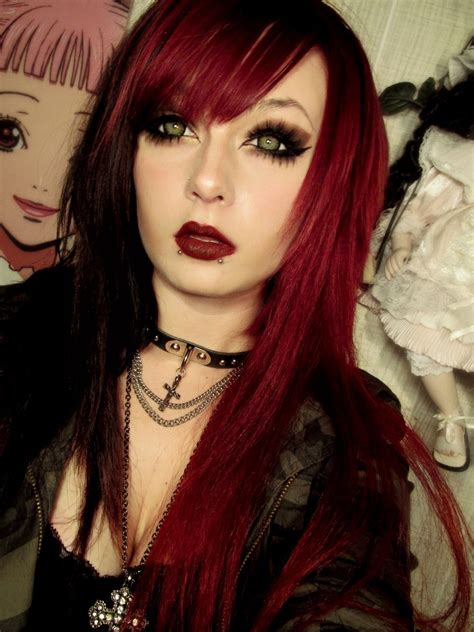Absolutely Amazing Goth Beauty Gothic Hairstyles Goth Hair
