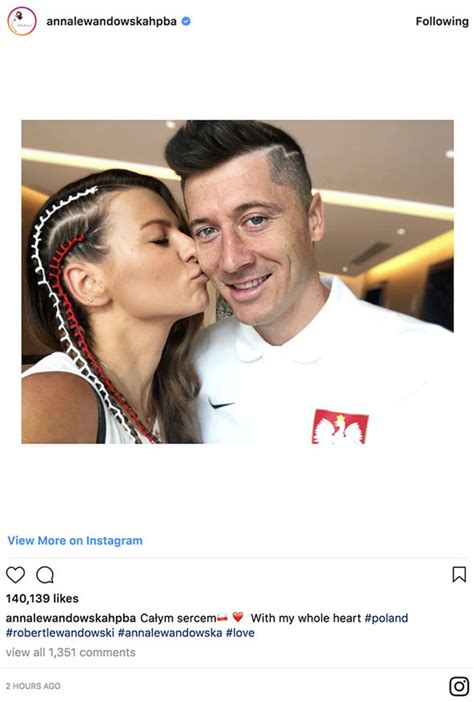 His net worth is $90 million. World Cup 2018: Robert Lewandowski's wife Anna showers ...
