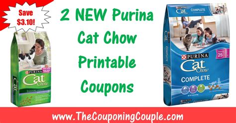 Coupons.com mobile app coupons.com mobile app. 2 NEW Purina Printable Coupons ~ SAVE $3.10 on Cat Chow!