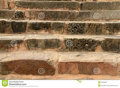 Old Stone Stairs In Khajuraho India Stock Image Image Of Stairs