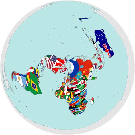 Flag Map Of The World 12899576 Png