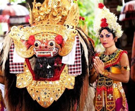 Tari Barong Tarian Khas Bali Yang Bermakna Kebajikan Dan Kebatilan