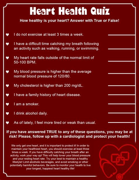 Heart Health Trivia Questions Sep 14 2021 · Quizzes