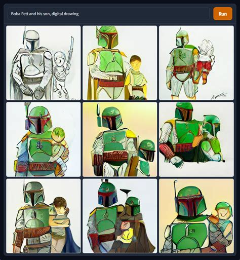 Boba Fett And His Son Dalle