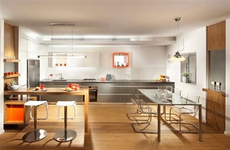 Zoning Methods For Kitchen And Living Room Interior Design