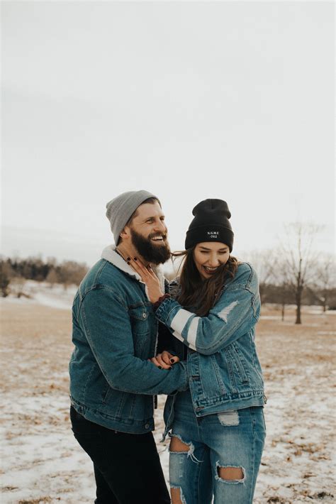 Couple Sessions In The Snow With The Most Playful And Romantic Couple Pretty Warm And Golden