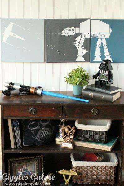 Easy Diy Star Wars Canvas Wall Art And Room Decor Ideas For Kids