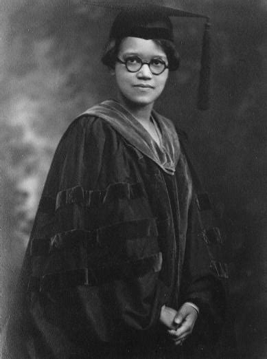 The First Black Woman Phd Holder In Usa Sadie Tanner Mossel Alexander
