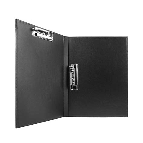 Clobeau Upscale Leather A4 Lever Arch File Cover Clipboard Paper
