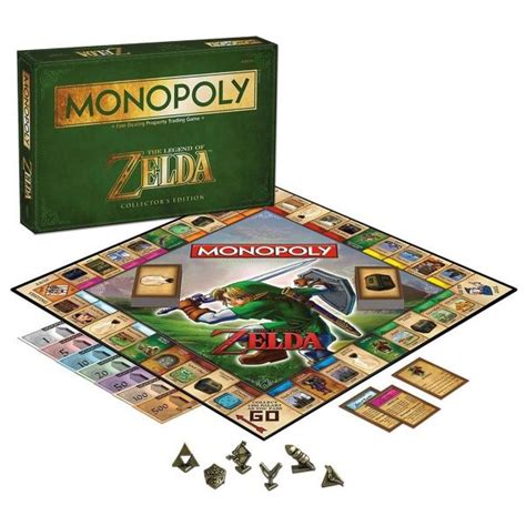 The Legend Of Zelda Collectors Edition Monopoly Board Game 2 6