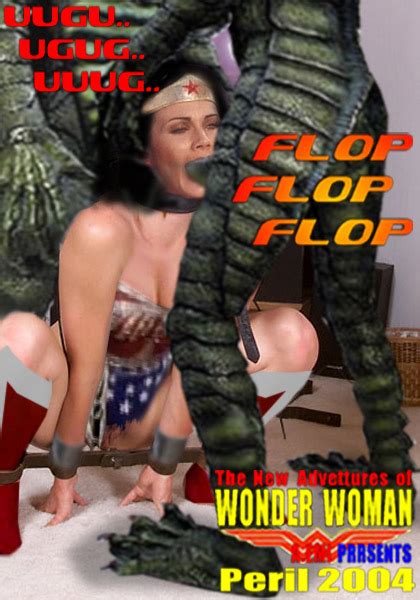 Post A Emi Creature From The Black Lagoon Crossover DC Fakes Gill Man Lynda Carter