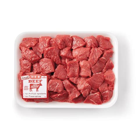 h e b boneless lean beef stew meat shop beef at h e b