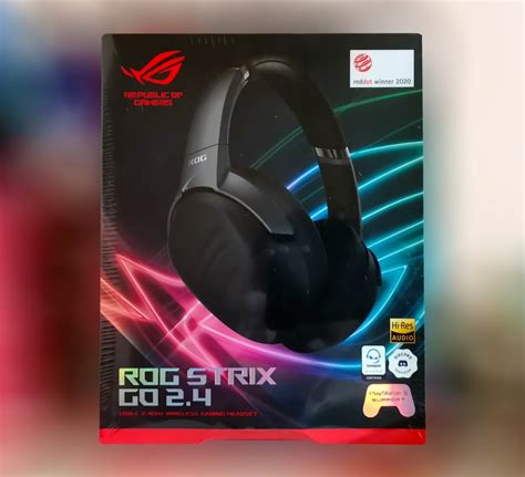 Asus Rog Strix Go 24 Wireless Gaming Headset Audio Headphones
