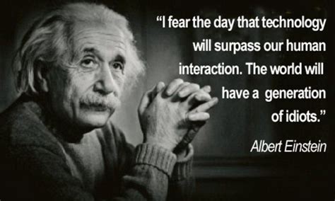 Technology Quotes Albert Einstein