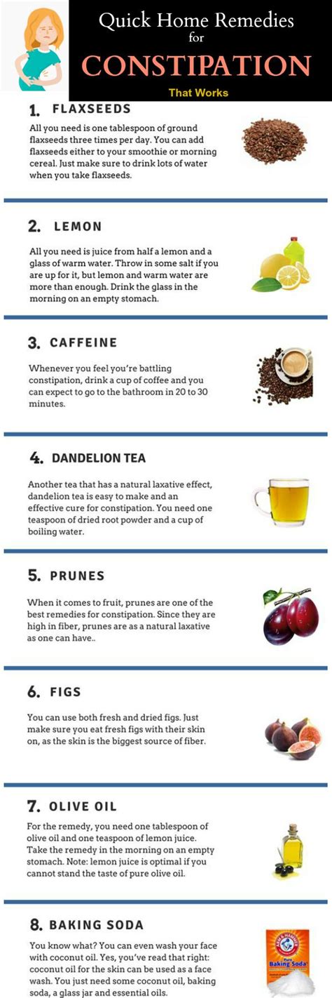 10 Home Remedies For Constipation That Works Fast
