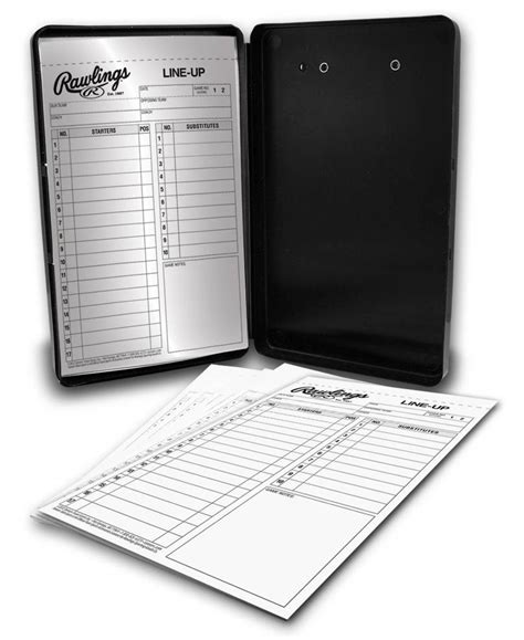 Rawlings System 17 Line Up Case 30 Cards Bagger Sports