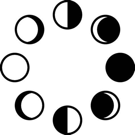 Moon Phase Png Png Image Moon Phases Png Stunning Free Transparent