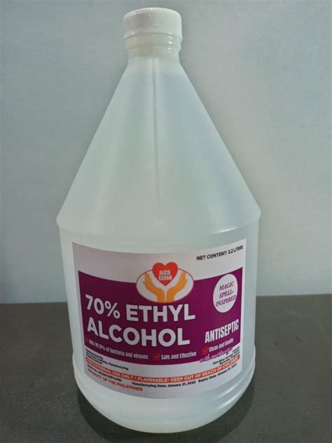 Alco Clean Scented 70ethylisopropyl Alcohol Beauty And Personal Care