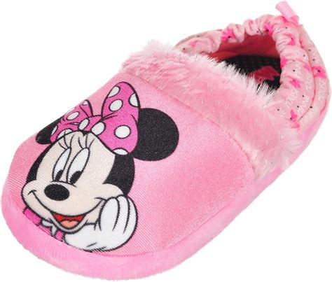 Disney Minnie Mouse Girls Slippers Amazonca Shoes And Handbags