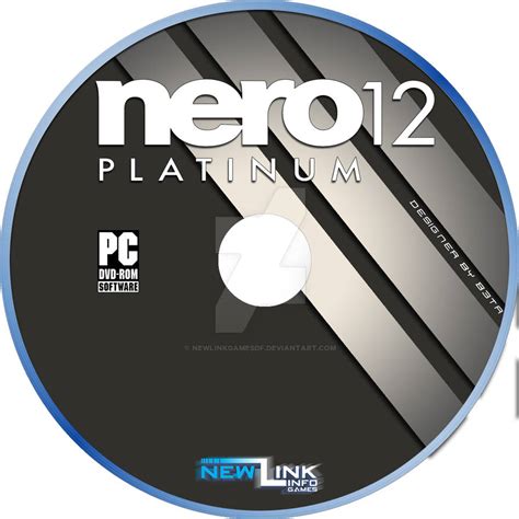 Nero 12 Platinum Disc Cover By Newlinkgamesdf On Deviantart