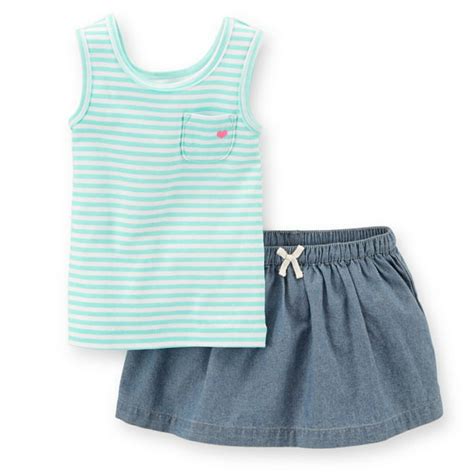 Carters Carters Toddler Clothing Outfit Girls 2 Piece Tank